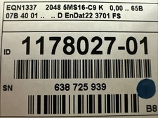HEIDENHAIN EQN 1337 2048 line rotary encoder 678921-03 ID 1178027-01 new in box