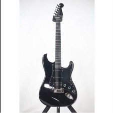 Rare Fender Usa Fsr None More Black No.MG2258