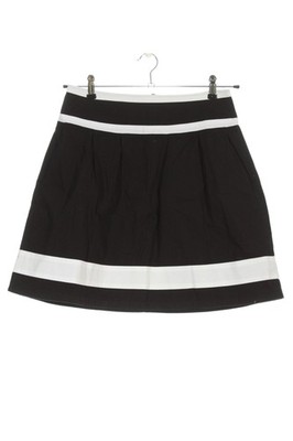VIVANCE Glockenrock Damen Rock Gr. DE 38 schwarz-weiß Casual-Look