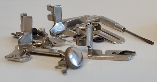 SINGER Sewing Machine Box Simanco Accessories Vintage Original - Picture 3 of 3