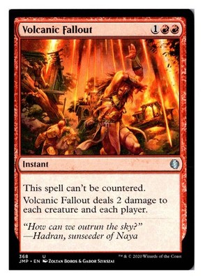 Magic MTG Volcanic Fallout 368 UC Jumpstart English Card Near Mint