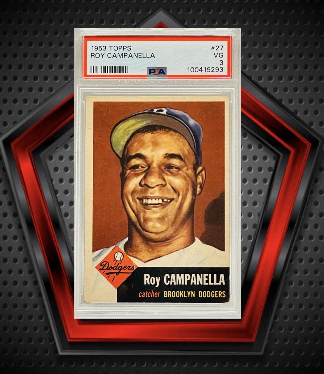 Roy Campanella *PSA 3* 1953 Topps Baseball #27 Brooklyn Dodgers MLB