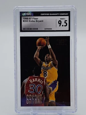 Kobe Bryant PSA 9】1996-97 Fleer No.203 RC コービー Lakers