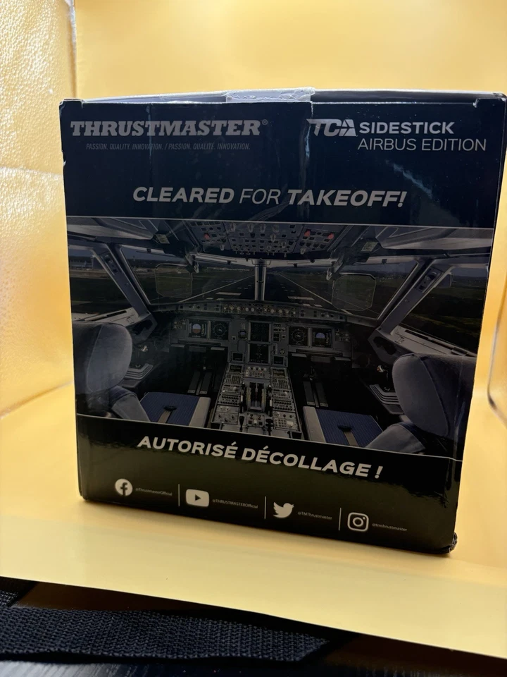 Thrustmaster TCA Sidestick Airbus Edition Flight Joystick for PC – Open Box - Image 3 of 3