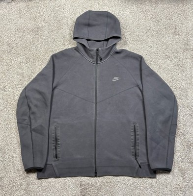 Nike Sportswear Tech Fleece Windrunner Jacket Men s Size XXL Anthracite/Black