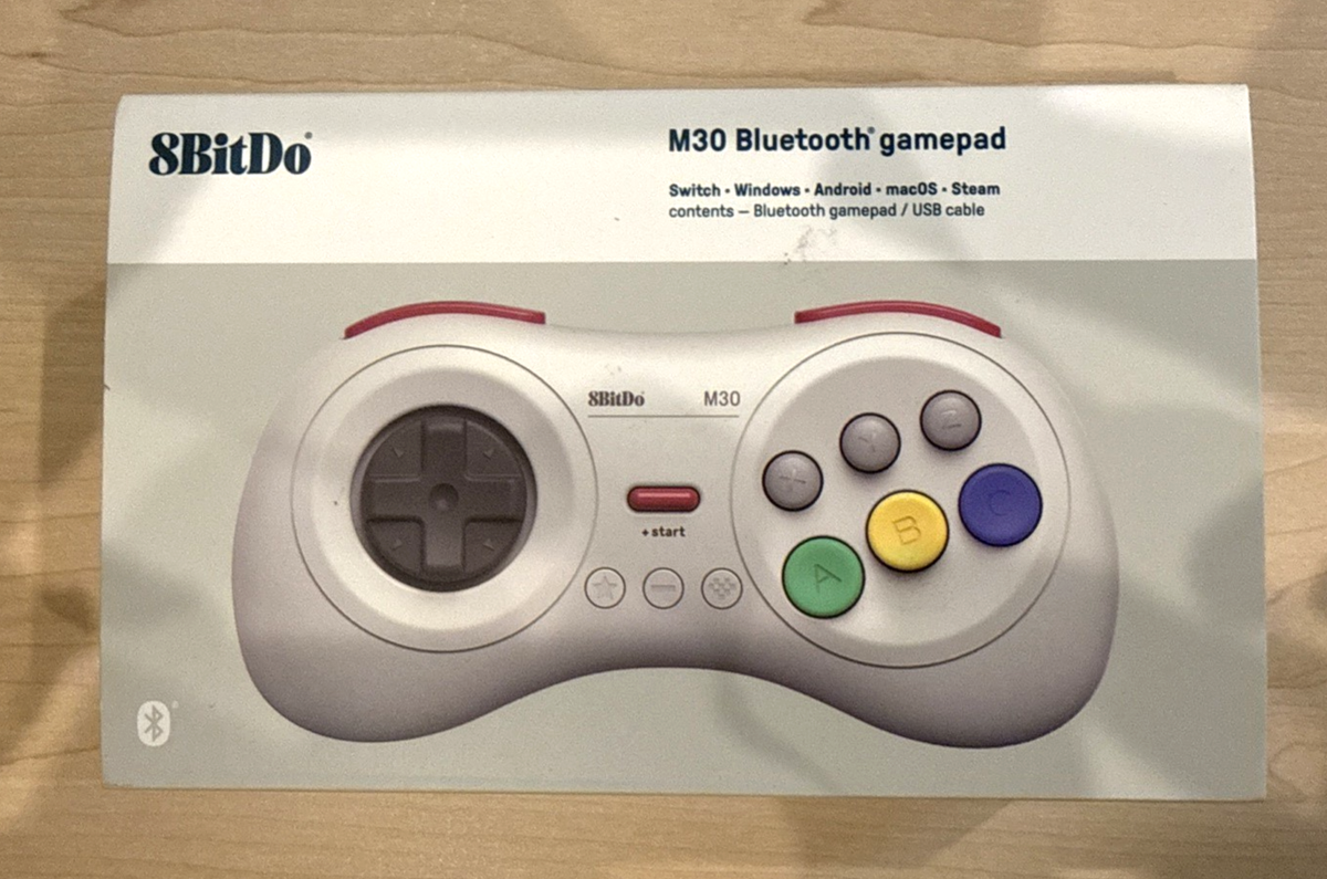 Sealed* Analogue Mega SG Video Game Console - JPN + 8bitdo 