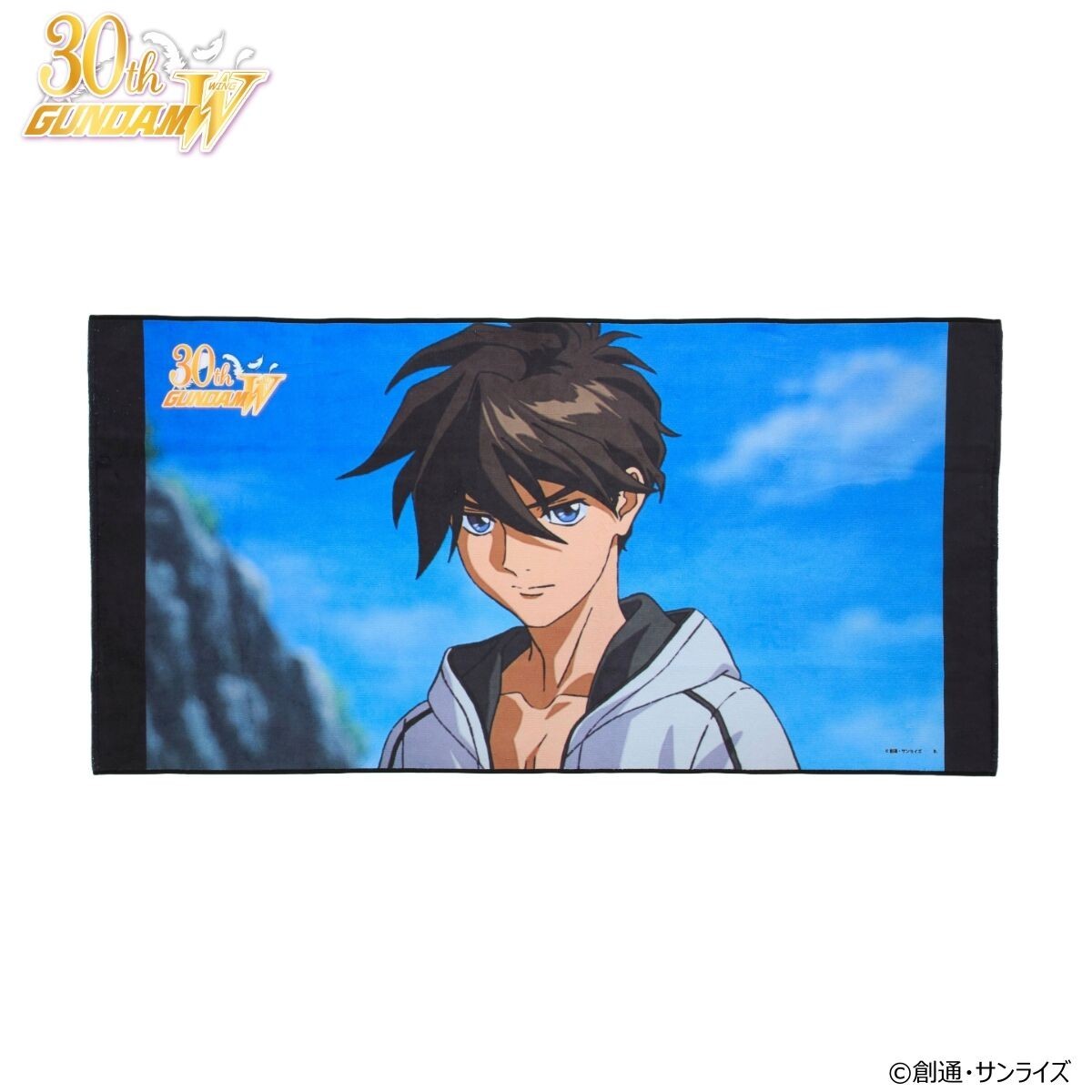 PSL Mobile Suit Gundam Wing 30th Anniversary  Bath Towel ＆ Acrylic stand