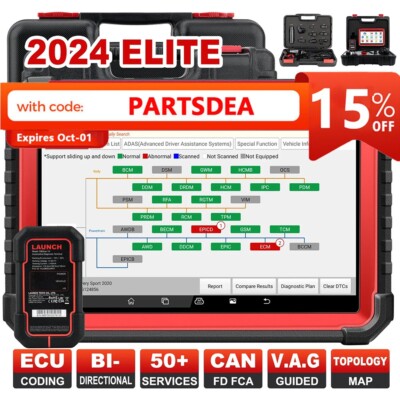 2025 LAUNCH X431 PRO3S+ V+ PRO5 Bidirectional Car Diagnostic Scanner Key Coding