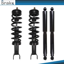 2 Front Complete Strut and 2 Rear Shock Absorber Set For Ram 1500 4WD 2011-2014