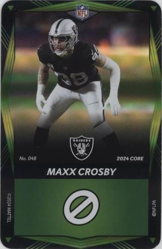 2XL Maxx Crosby #98 Vapor FUSE Jersey White Elite Quality Las