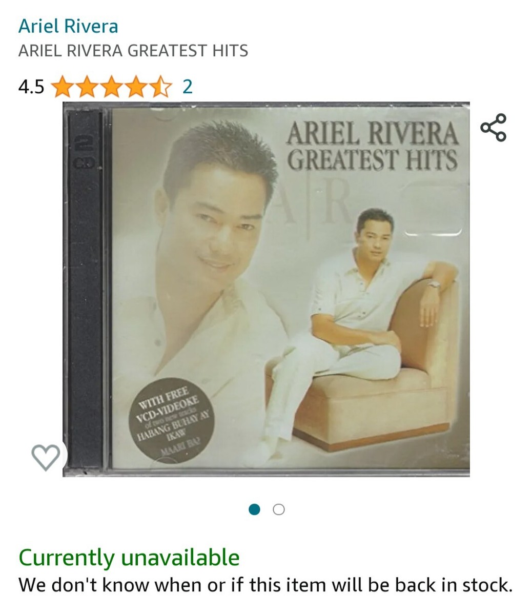 Ariel Rivera/Greatest Hits 希少AOR