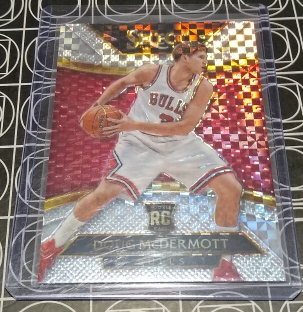 DOUG MCDERMOTT BULLS 2014-15 PANINI SELECT SILVER PRIZM COURTSIDE RC ROOKIE 295