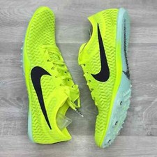 Nike Zoom Mamba 5 V Track Spikes Shoes Volt DR9945-700 Men's Size 10