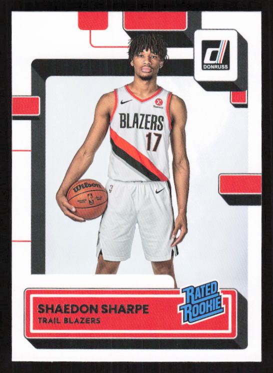 2022 Donruss Basketball Shaedon Sharpe  #207