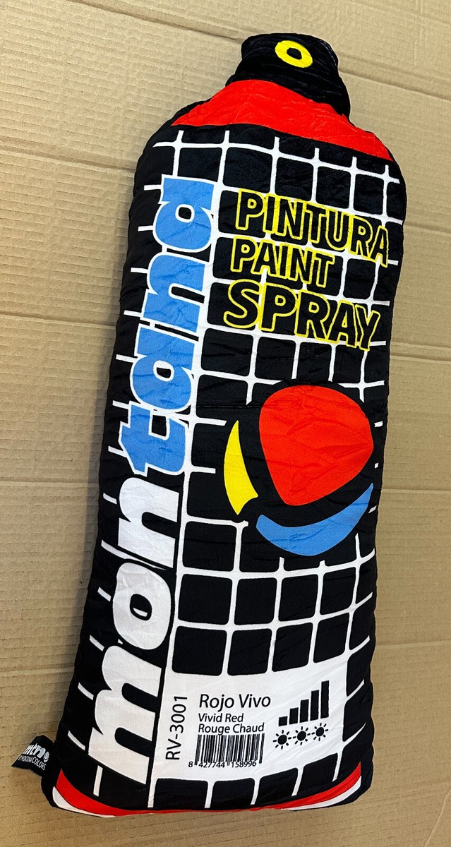 Montana Colors Vintage Hardcore Spray Paint Can Pillow Mtn Graffiti Ironlak  Kaws