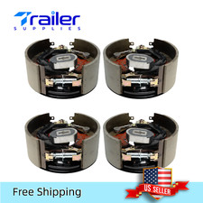 12.25x5 Self-adjust Electric Brake Kit 4pcs 2l2r Fits 12k15k Axles 12.25x5 Self-adjust Electric Brake Kit 4pcs 2l2r Fits 12k15k Axles