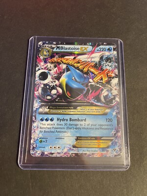 Pokemon Cards Booster Box Pokemon TCG Card - Mega-Blastoise-EX Holo Rare (30/146) From XY Series Mega Evolution Card 220 HP Pokemon Cards Booster Box Pokemon TCG Card - Mega-Blastoise-EX Holo Rare (30/146) From XY Series Mega Evolution Card 220 HP
