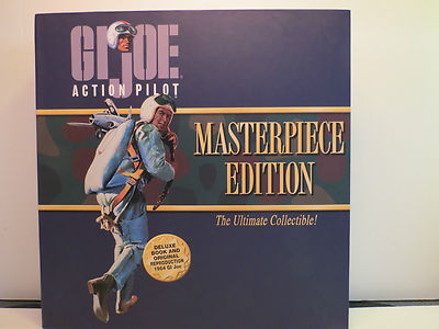 Hasbro GI Joe Masterpiece Edition African American Pilot W/ Book