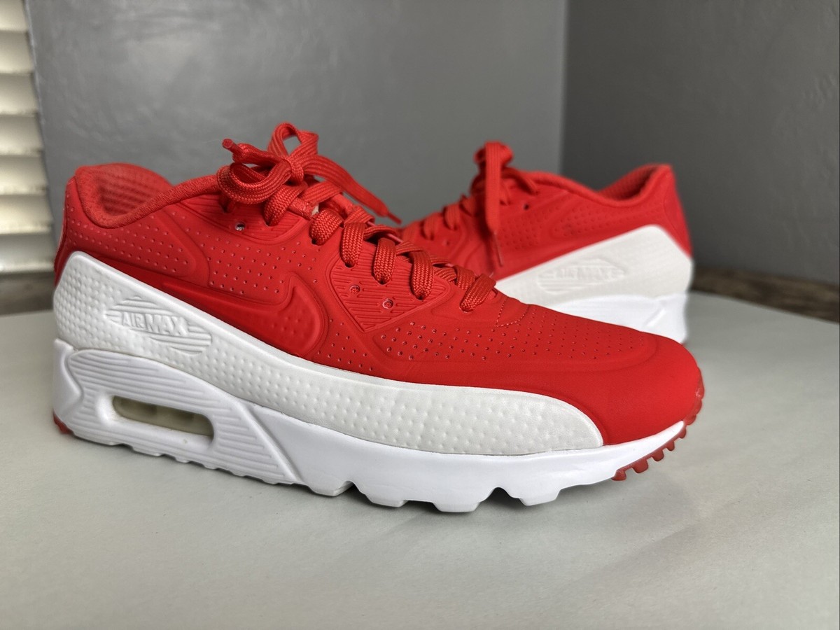 Nike's Footwear Air Max 90 Ultra Moire Red Men's Shoes Nike