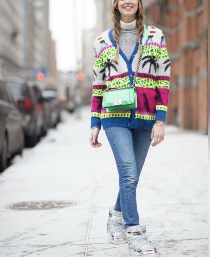 SAINT LAURENT Cardigan dinosauro Saint Lauren jacquard mohair nuovo con etichetta multi taglia XS