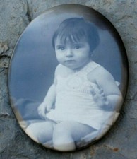miroir de poche souvenir photos enfant