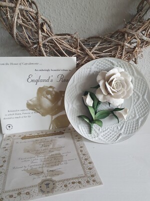 Bradex Wandteller, SAMMELTELLER - Englands Rose