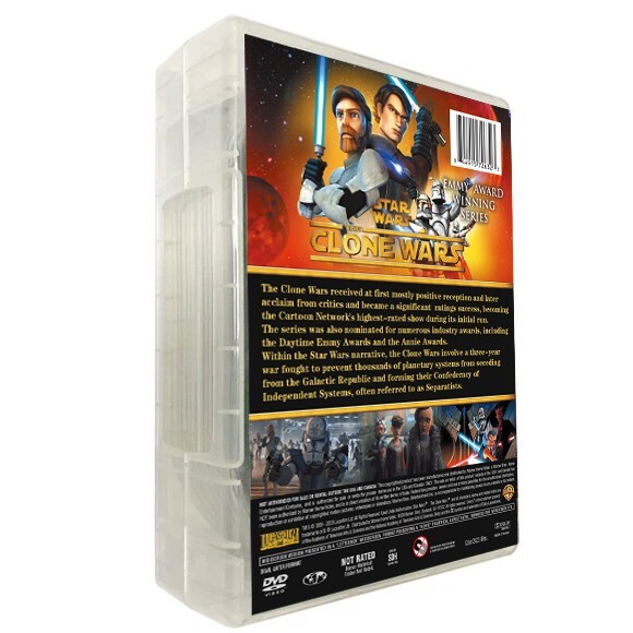 STARWARS　CLONEWARS　DVD全巻セット　合計33枚組　抜け無し Star Wars Clone Wars Complete Series S1-7 New Box Set Sealed | eBay