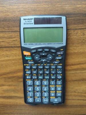 Sharp EL-W516 Write View  Scientific Calculator