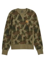 L.L. Bean Todd Snyder Sweatshirt Mens Large Camo Frogskin Double V Terry Maine
