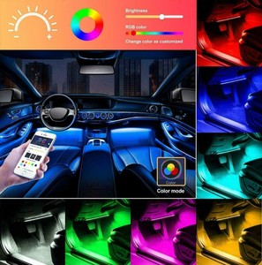 Luces LED Para Autos Carro Luce Coche Interior De Colores ...