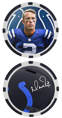 MATT RYAN - INDIANAPOLIS COLTS - POKER CHIP -  ***SIGNED/AUTO***