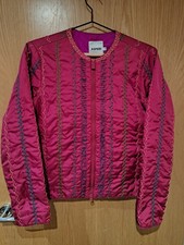 Aspesi Women's Jacket Nylon Emboiderred Thermore Jacket Size Small~ Vgc