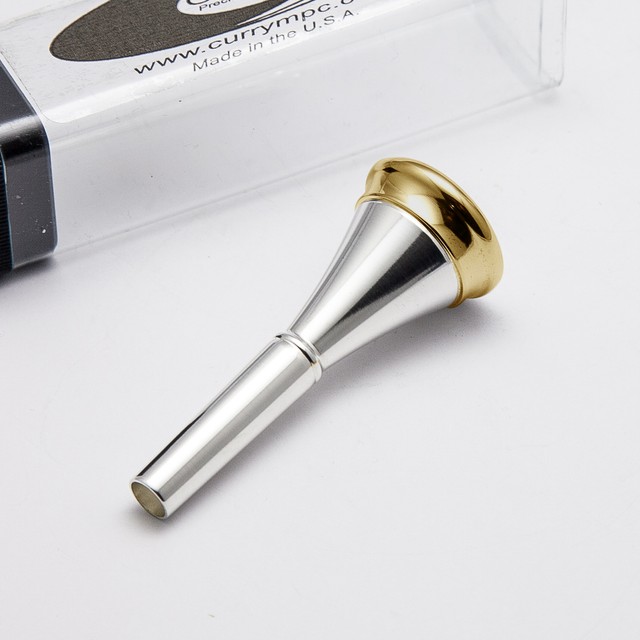 Genuine Curry 7F 24K Gold Rim & Cup French Horn Mouthpiece NEW eBay