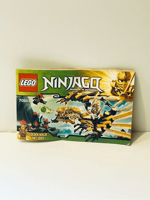 LEGO Ninjago The Golden Dragon (70503) Instruction Manual Book