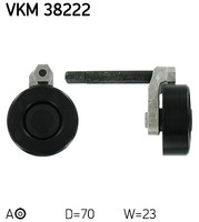 SKF VKM 38222 Spannrolle, Keilrippenriemen Vorne FÜR BMW