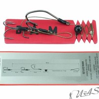 Dam Sumo Catfish Rig Waller Vorfach Mit Rassel Wels Montage 8/0 77Kg Dyneema Kva