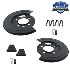 For Ford F250 F350 Excursion 924-212 Rear Brake Dust Shield Backing Plates Pair