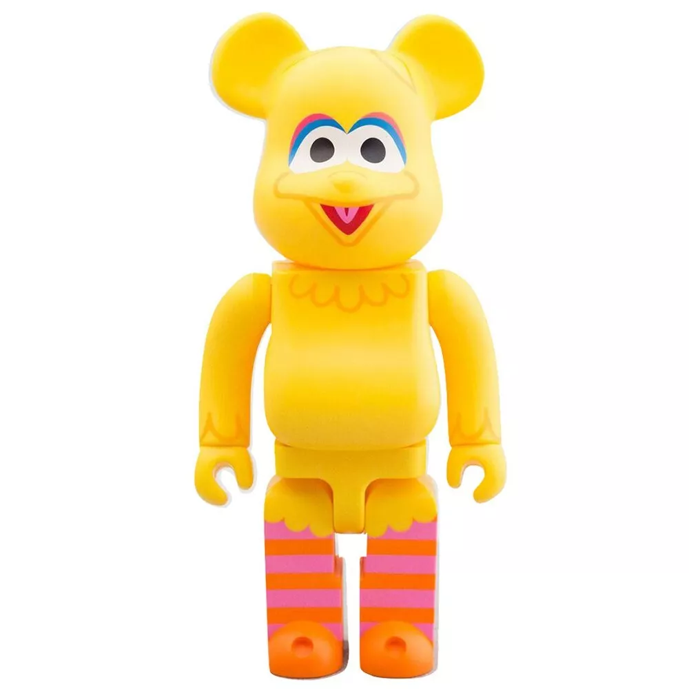 Medicom BE RBRICK Sesame Street Big Bird 400 Bearbrick Figure