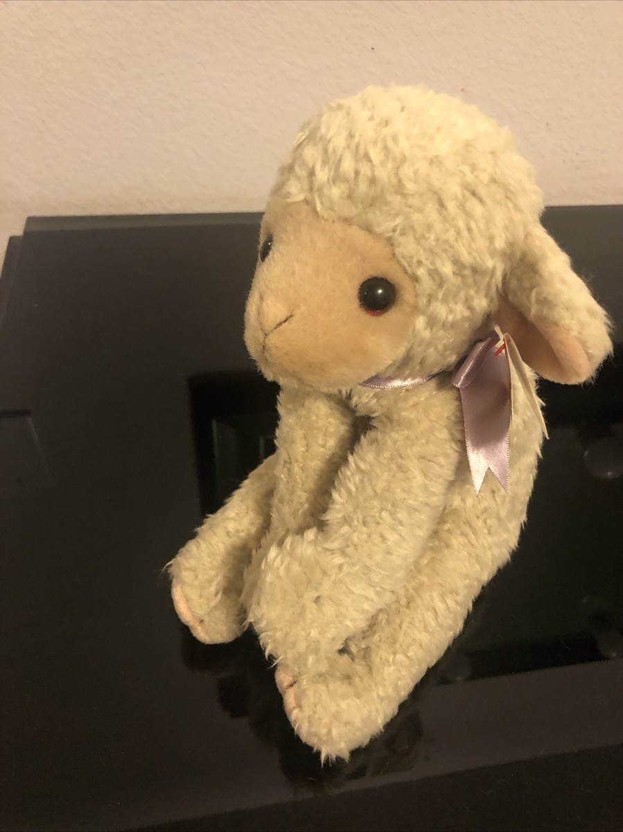 Vintage 1997 Ty Beanie Baby Buddy Lovie the Sheep Lamb 10