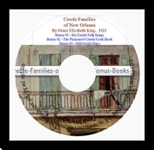 Creole Families of Louisiana + Bonus Books