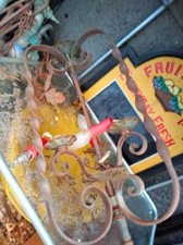 ANTICA LANTERNA PALAZZO FERRO BATTUTO