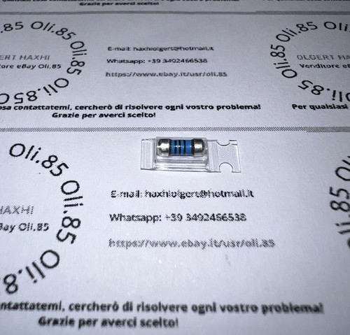 Resistenza Riparazione piastra per capelli 100ohm R8 Per GHD MK4 - Foto 2 di 4