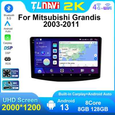 For Mitsubishi Grandis 2012-2018 Stereo Android Car Radio GPS Multimedia Screen