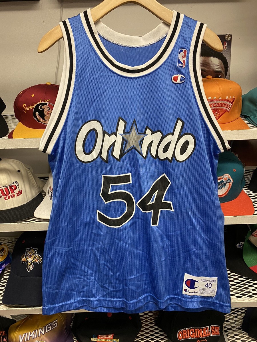 Vintage Horace Grant Orlando Magic Champion NBA Jersey Sz 40 #54