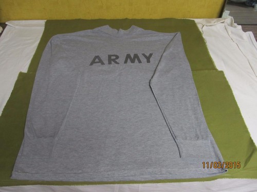 T-SHIRT IPFU GREY POLYSTER NEW SM MED 