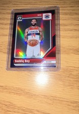 2024-25 Panini Donruss Optic - Saddiq Bey #57 Purple Prizm Washington wizards 