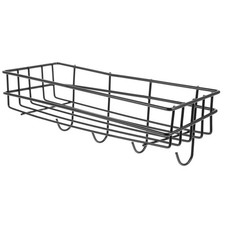 Wall Mounted Shelves Bathroom Meatl Storage Rack Metal Shelf Kitchen
