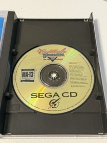 Sega CD Cadillacs And Dinosaurs CIB W/reg Card And Rocket Merch Insert!