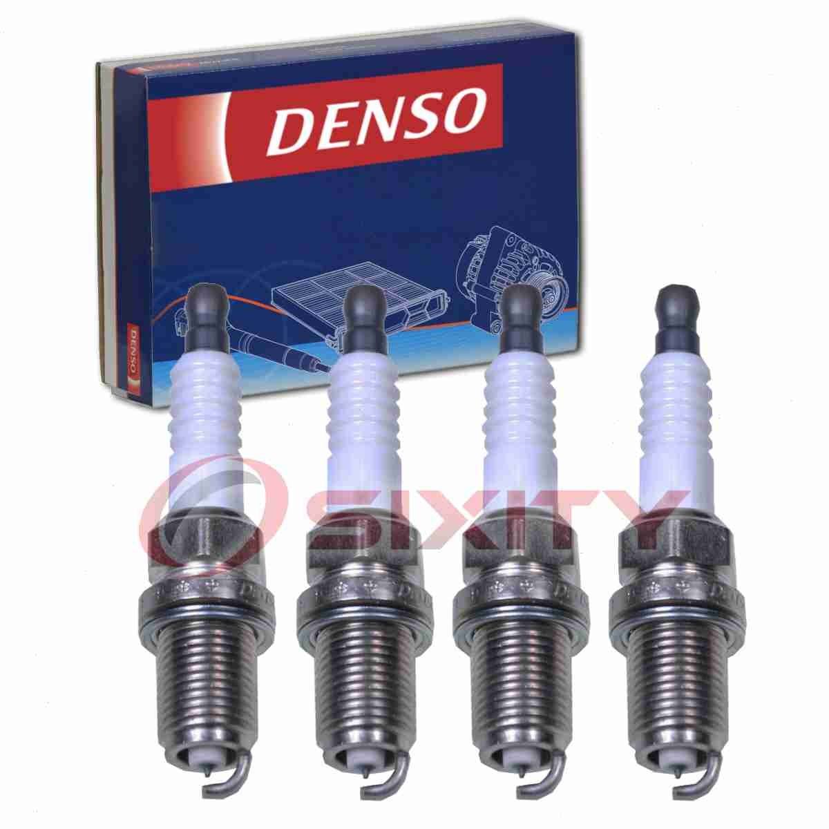 4 pc Denso Spark Plugs for 1996-1998 Dodge Caravan 2.4L L4 Ignition qe