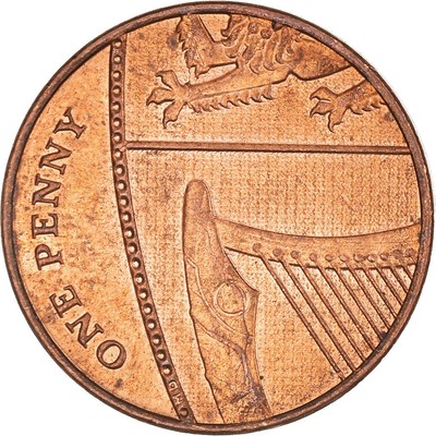 United Kingdom | 1 Penny Coin | Elizabeth II | Km:1339 | 2015